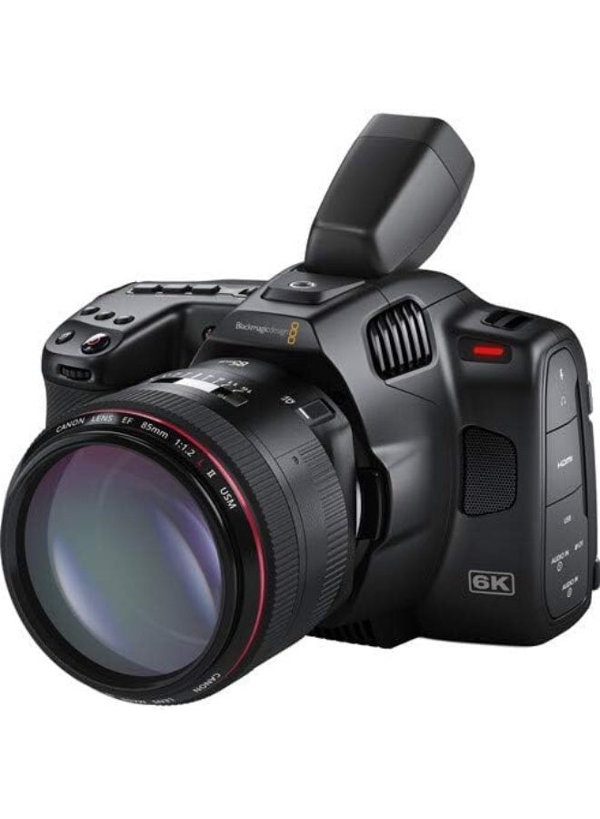 Blackmagic Design Pocket Cinema Camera 6K Pro Super 6K Digital Film Camera with HDR, EF Lens Mount, 5-Inch Touchscreen, ND Filters, Built-In Viewfinder, Professional Video Recording - Image 4